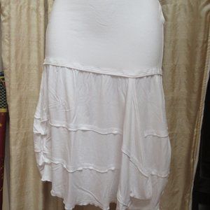 Mado Et Les Autres White Yoga/Skirt S 2 NEW w/Tag